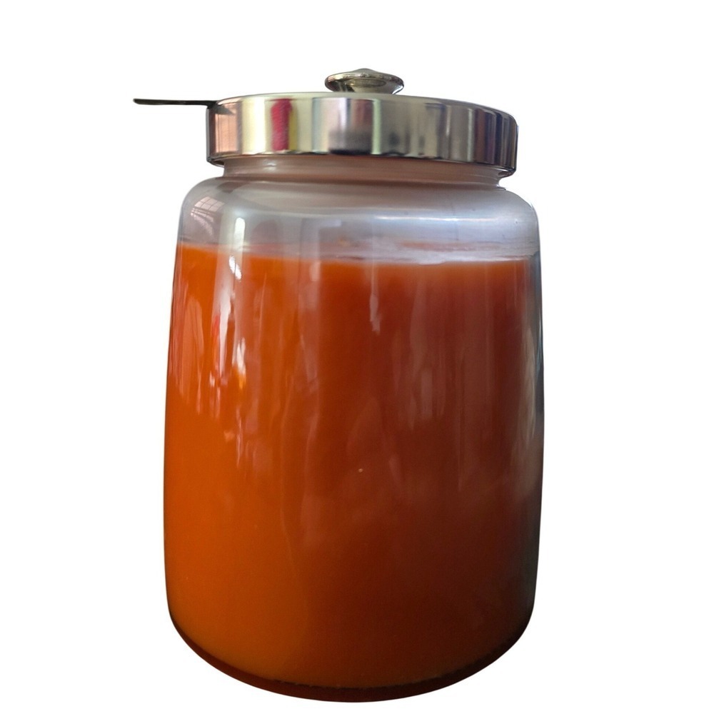 Target Pumpkin Pie Scented‎ Old Fashion Jar Candle 22oz Orange 2005